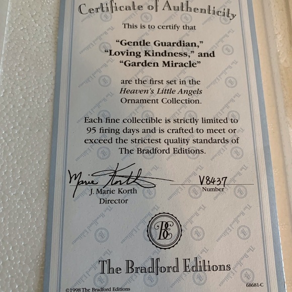 Heaven’s Little Angels Holiday Ornaments Collection - Picture 7 of 7